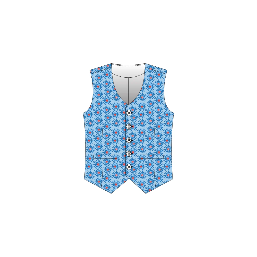 BB Flower Men's Vest - MTO