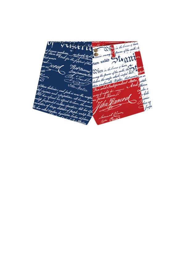 Declaration of Indepants Women's High Waist Short - MTO