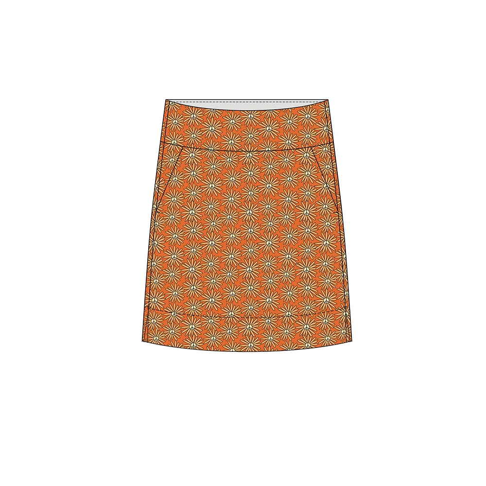 Peace Flower Women's Classic Skirt/Skort - MTO