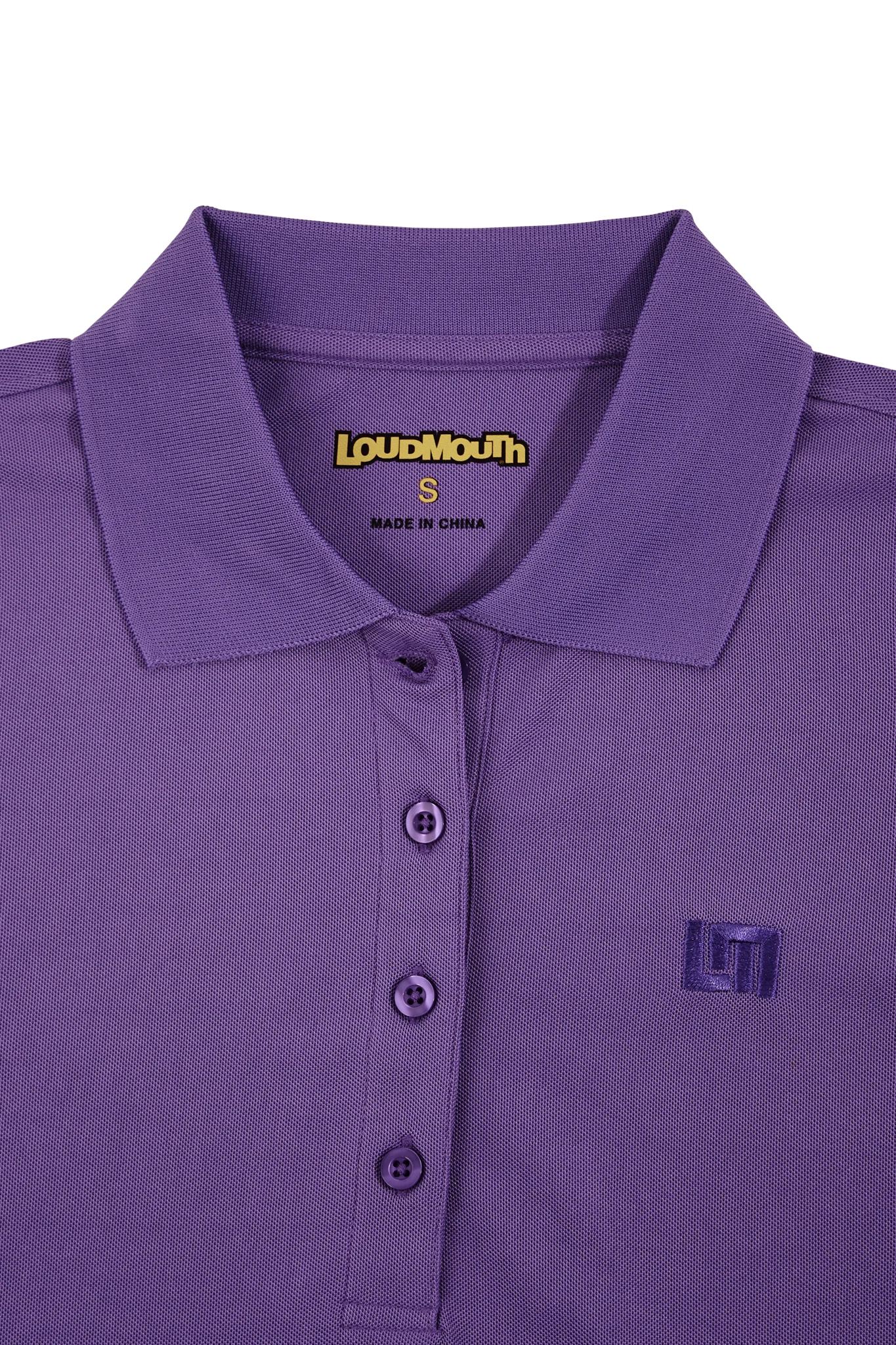 Womens Heritage Polo - Grape - Image 3